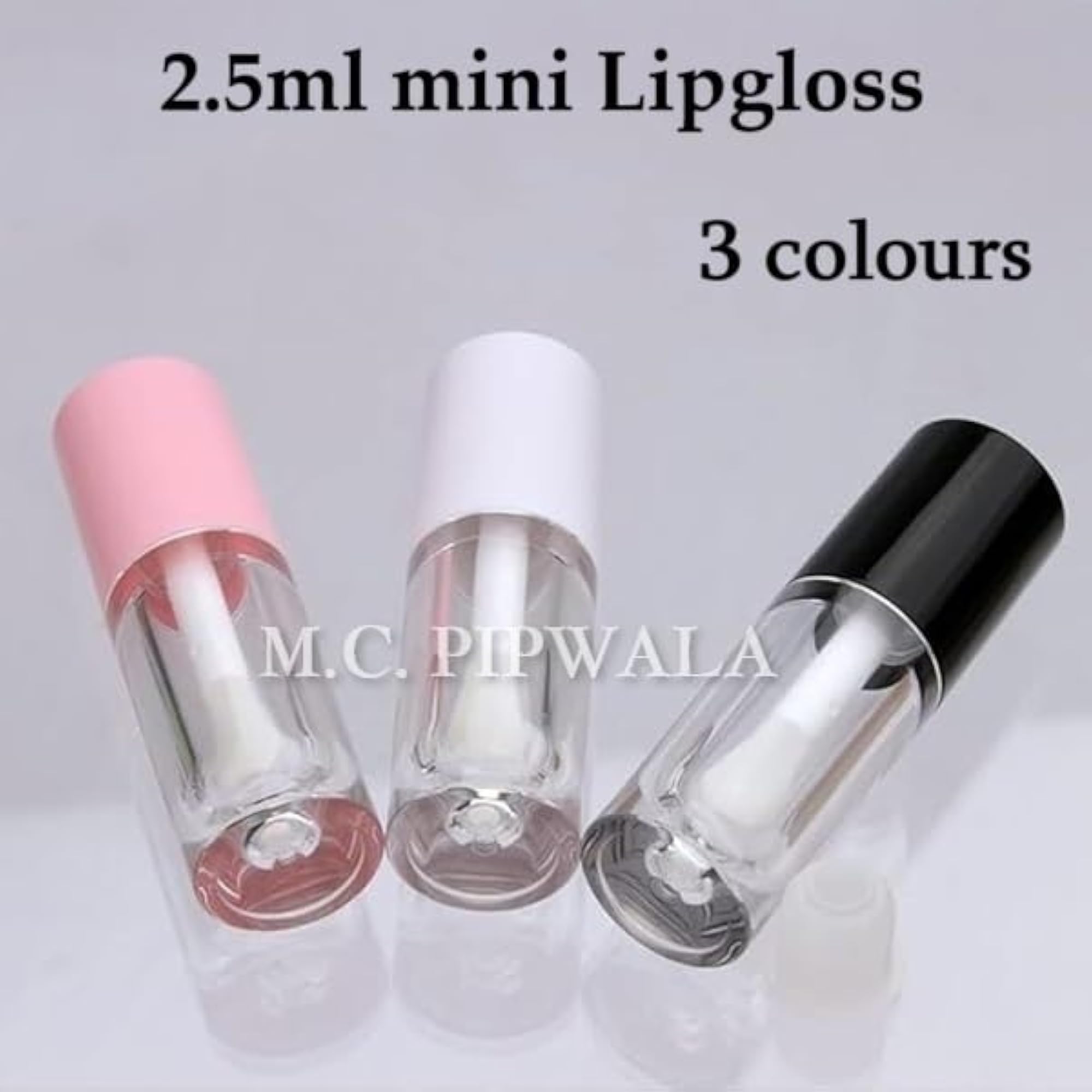 2.5 ml Mini Empty Refillable Acrylic Transparent Lip Gloss Tube